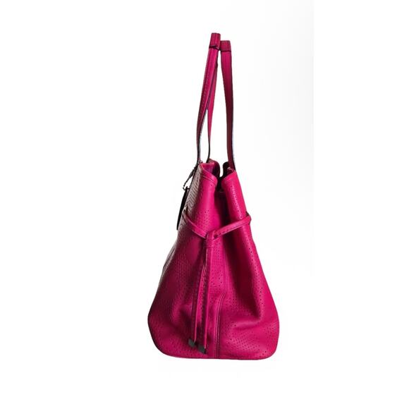 Coach 2013 perforated leather watermelon tote bag - Picture 4 of 10